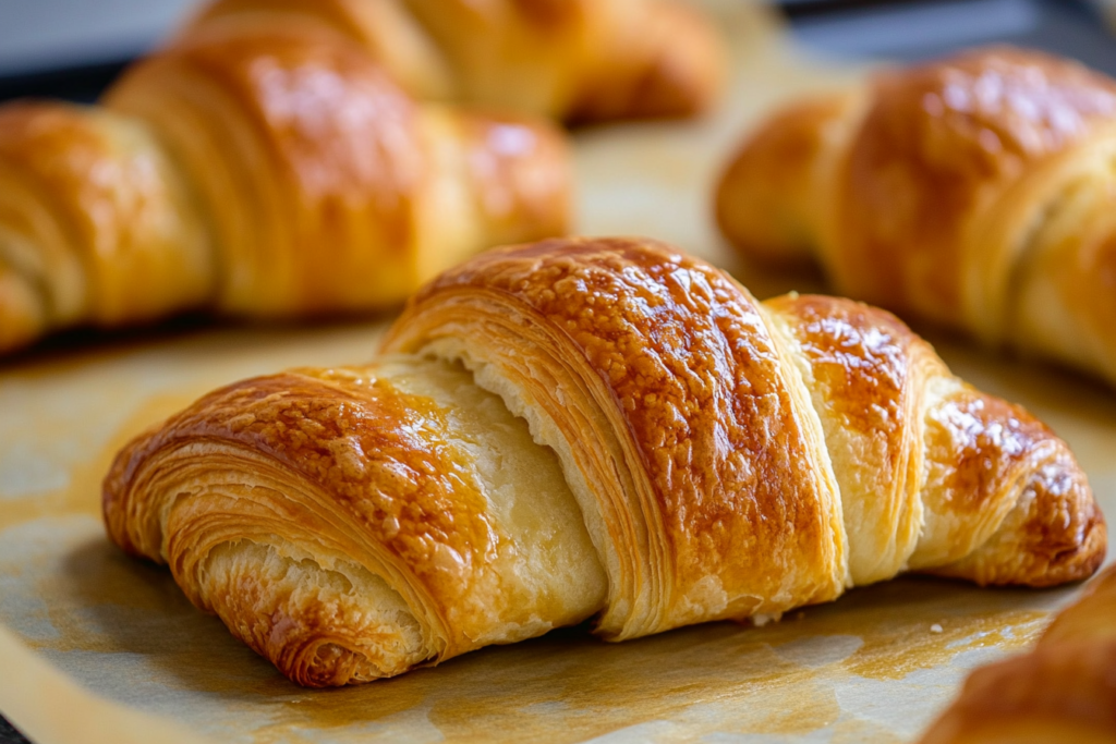 How to roll croissants with filling