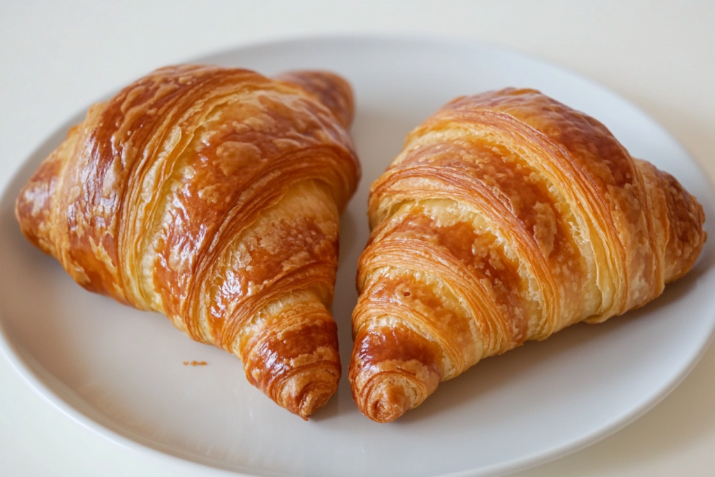 What is a croissant filled with