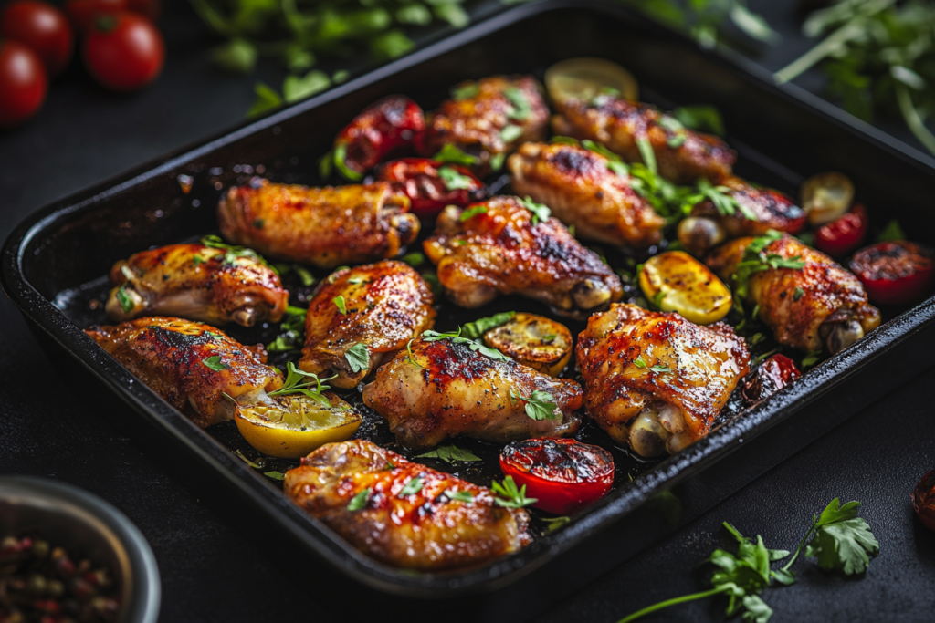 baked chicken wings