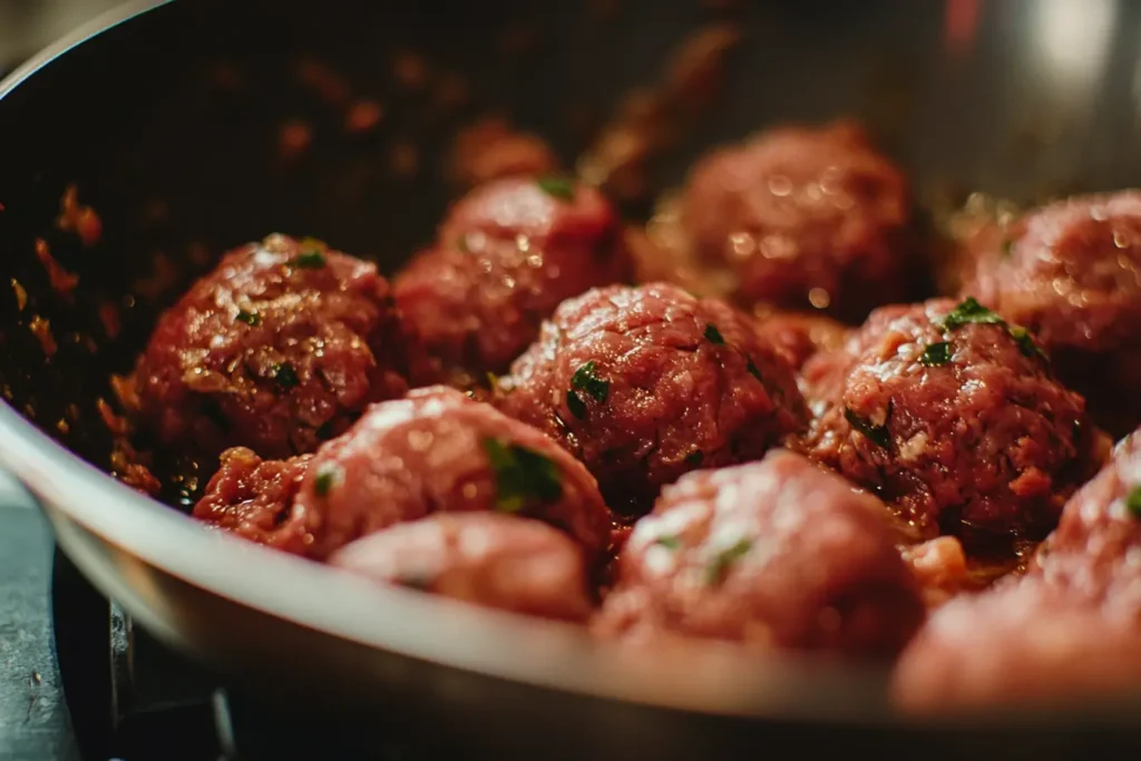 How do you fix tough meatballs