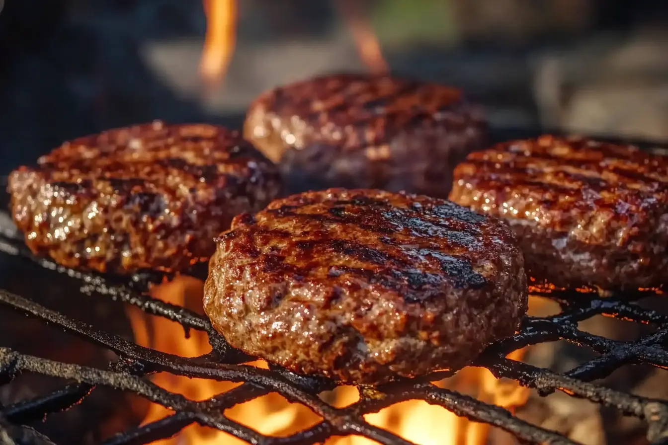 How long to cook burgers in a pizza oven?