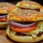 Pizza Burgers Recipe